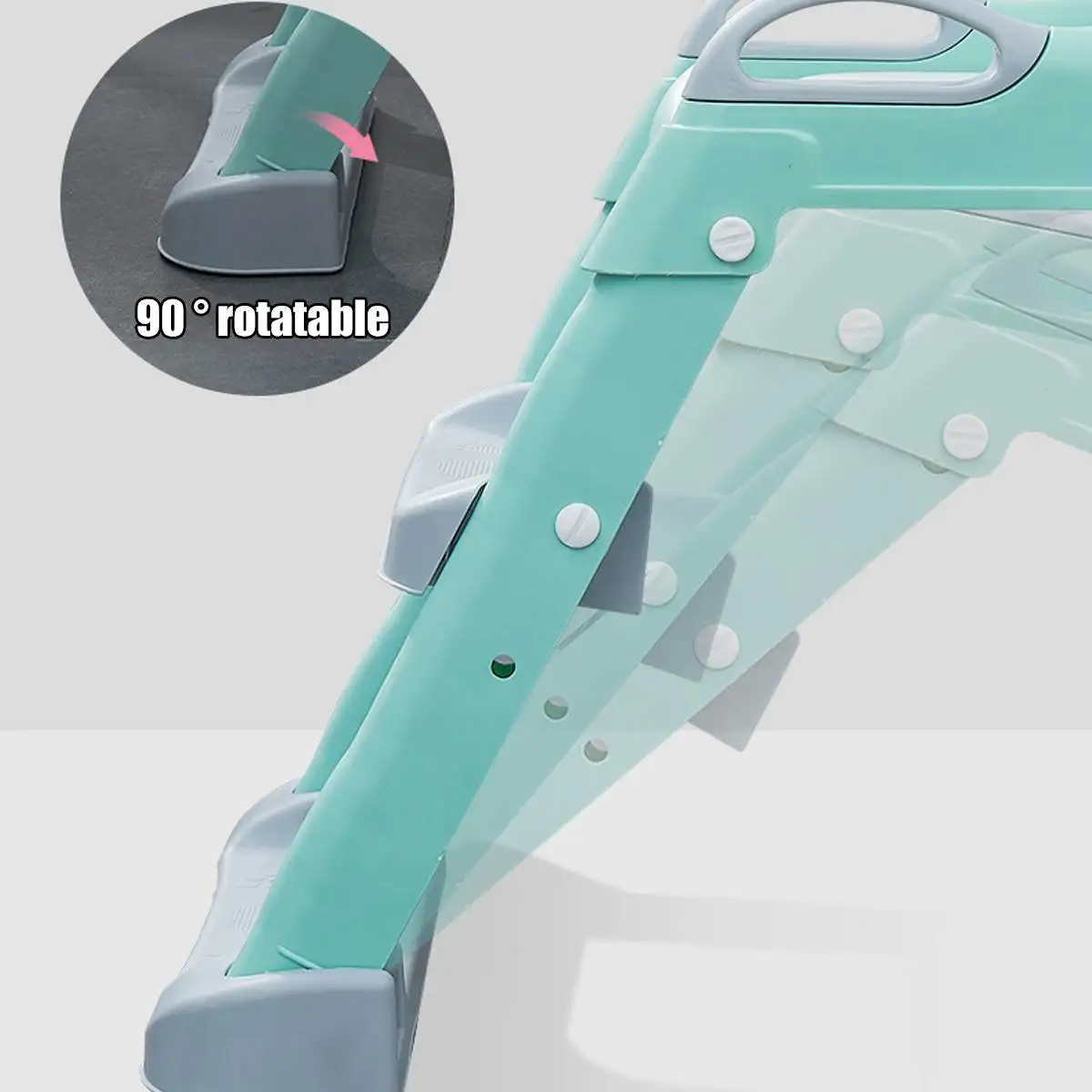 Модернизированное складное детское сиденье для горшка, писсуар, спинка, тренировочный стул с ступенчатой лестницей для малышей, безопасный...