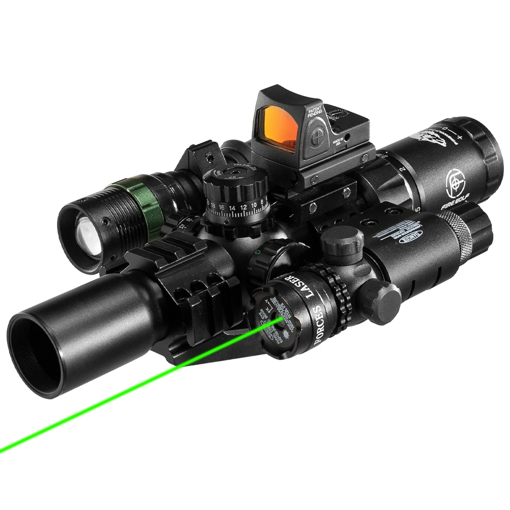 Green laser set