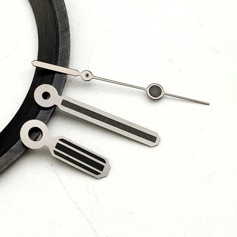 NH35 Heightening Watch Hands Green Luminous Pointer Fit For NH36 NH35 4R35 4R36 7S Movement SKX007 SKX009 SRPD Watch Hand Kit