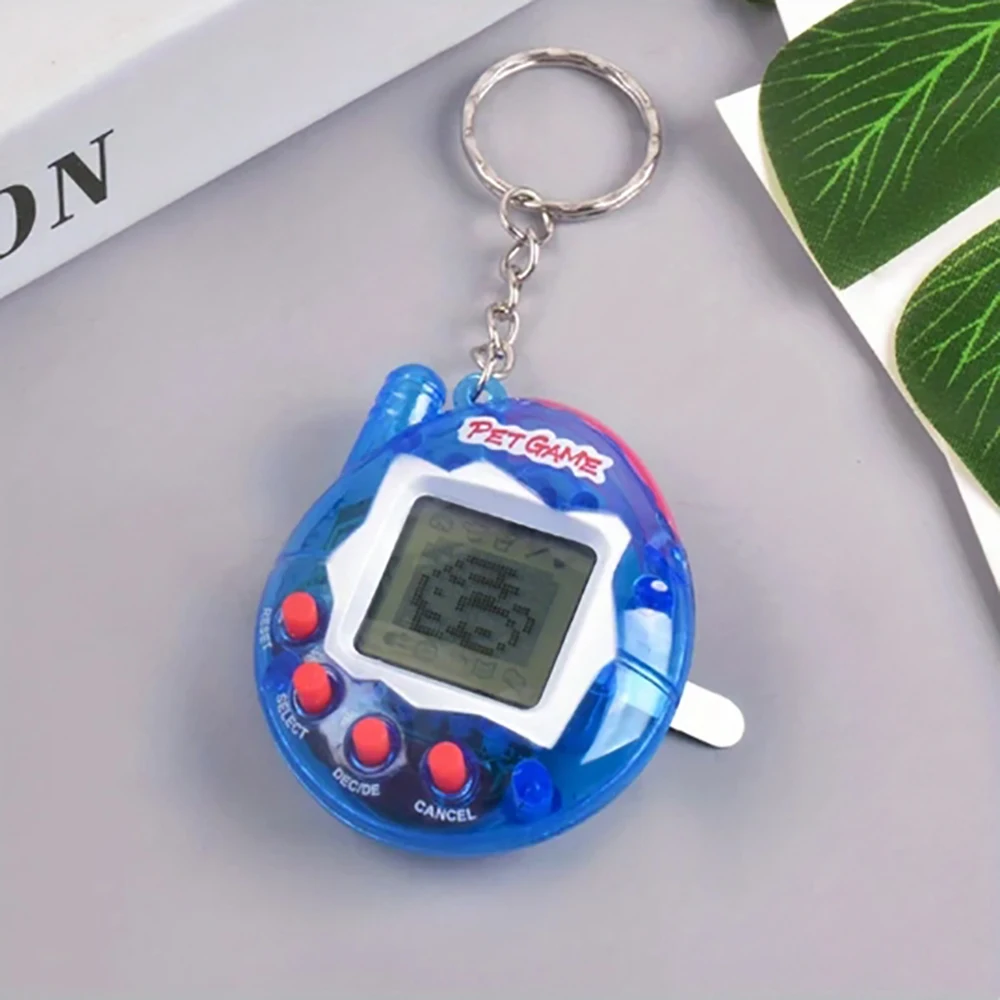 Nostalgic Virtual Digital Electronic Growing Pet Machine Cyber Handheld Keychain Game Machine Pet Interactive Growing Toy forKid 5