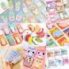 Random Korean Cute Sticky Notes Kawaii Notepad Memo Pad Cat Post Aesthetic Stationery To Do List Paper Index Book Sticker Check 1