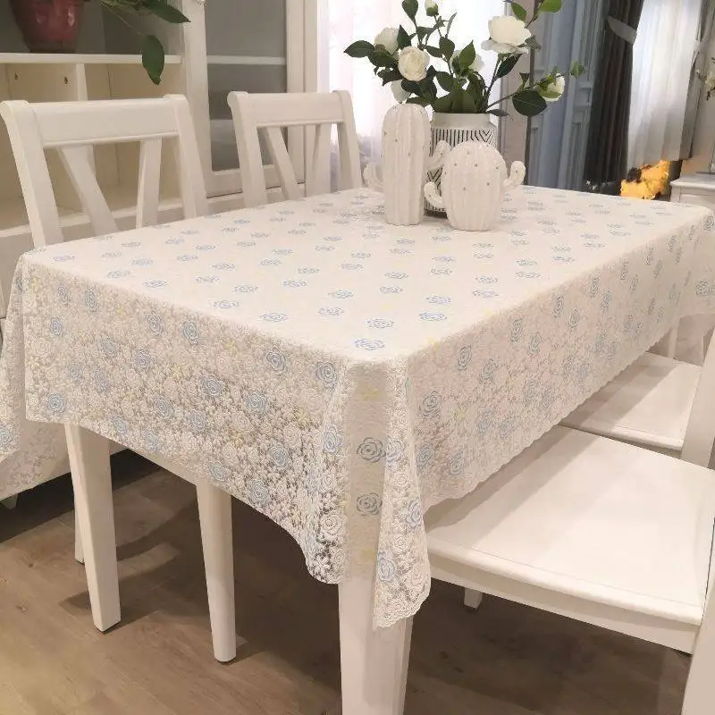 

Table cloth, rural style, square table, waterproof, oil proof, coffee table, fashionable, washable, and floral fragments
