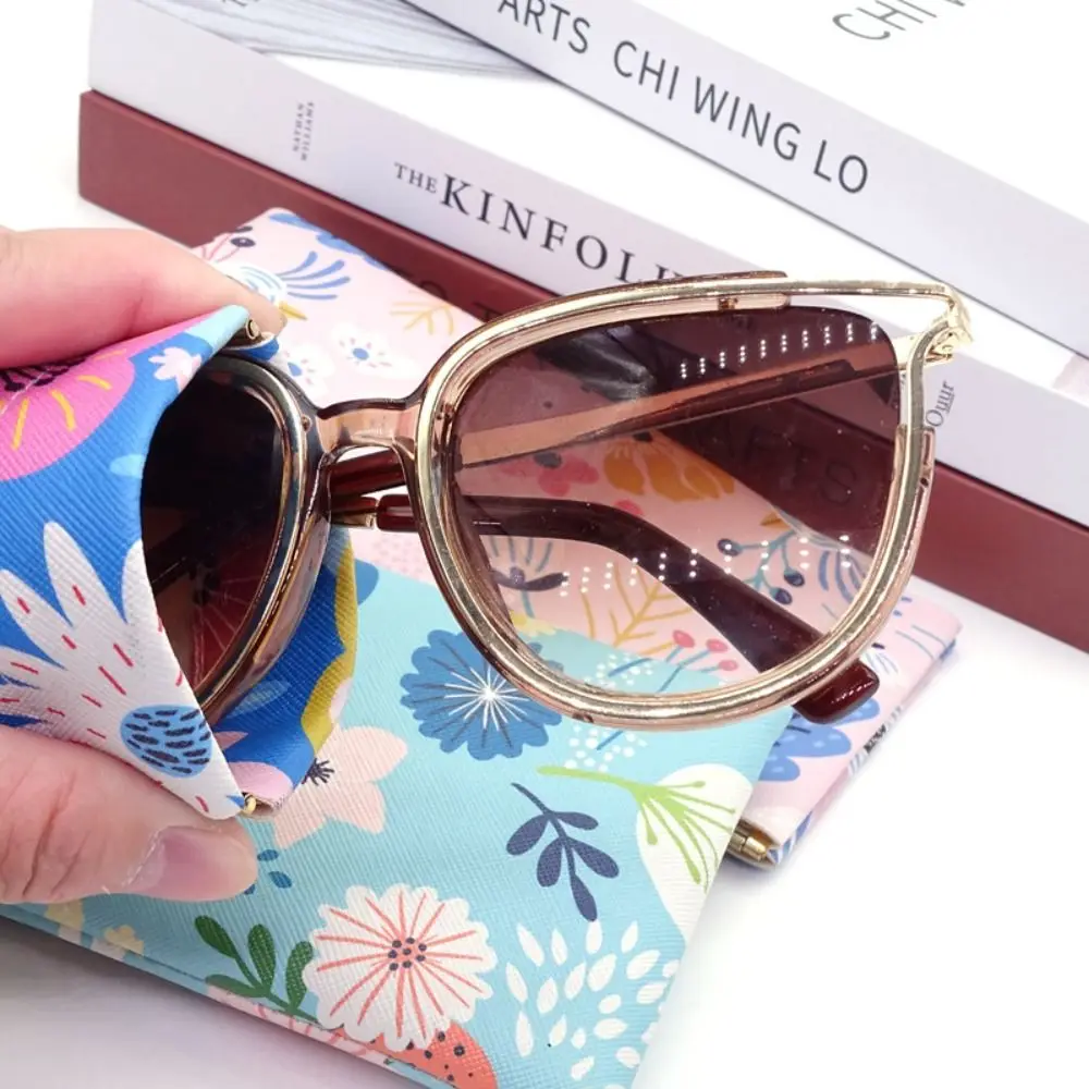 Fresh Style Sun Glasses Case Automatic Closing Soft Shell Sunglasses Protective Cover Portable Waterproof Eyewear Storage Bag
