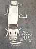 3d print car body kit Gladiator 6x6 Hard Body 313/324 WHEELBASE TRX6 SCX10 NT4 JT4 RGT 3