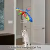 Simulation Bird Interactive Cat Toy for Indoor Cats,Automatic Hanging Eagle Flying Bird Funny Cat Interactive Toy Cat Supplies 1