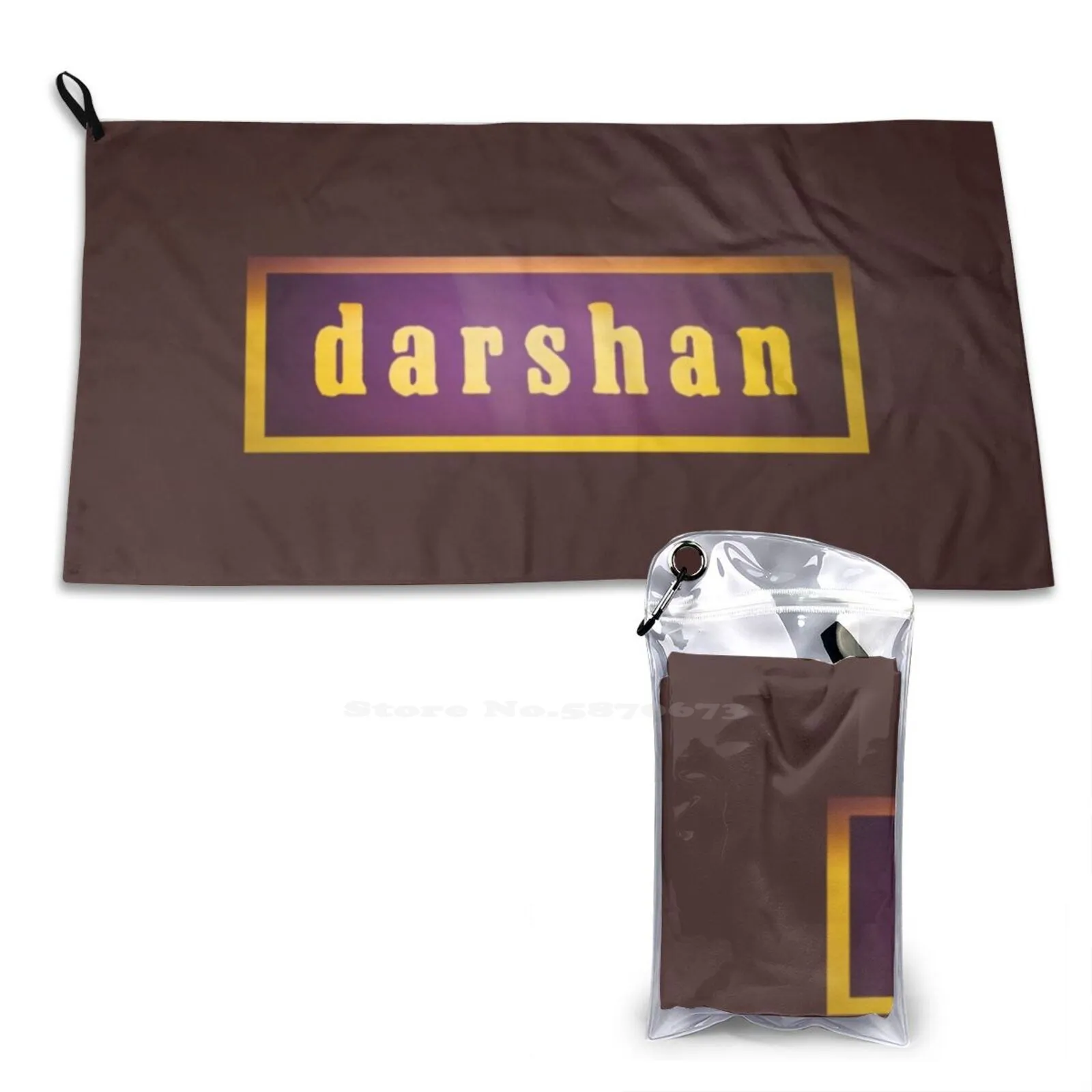 David Sylvian-'Darshan' Logo Personalizzato Soft Shower Asciugamano Ad Asciugatura Rapida Sylvian Japan Karn Jansen Dean Logo Synthpop Prog 1980S