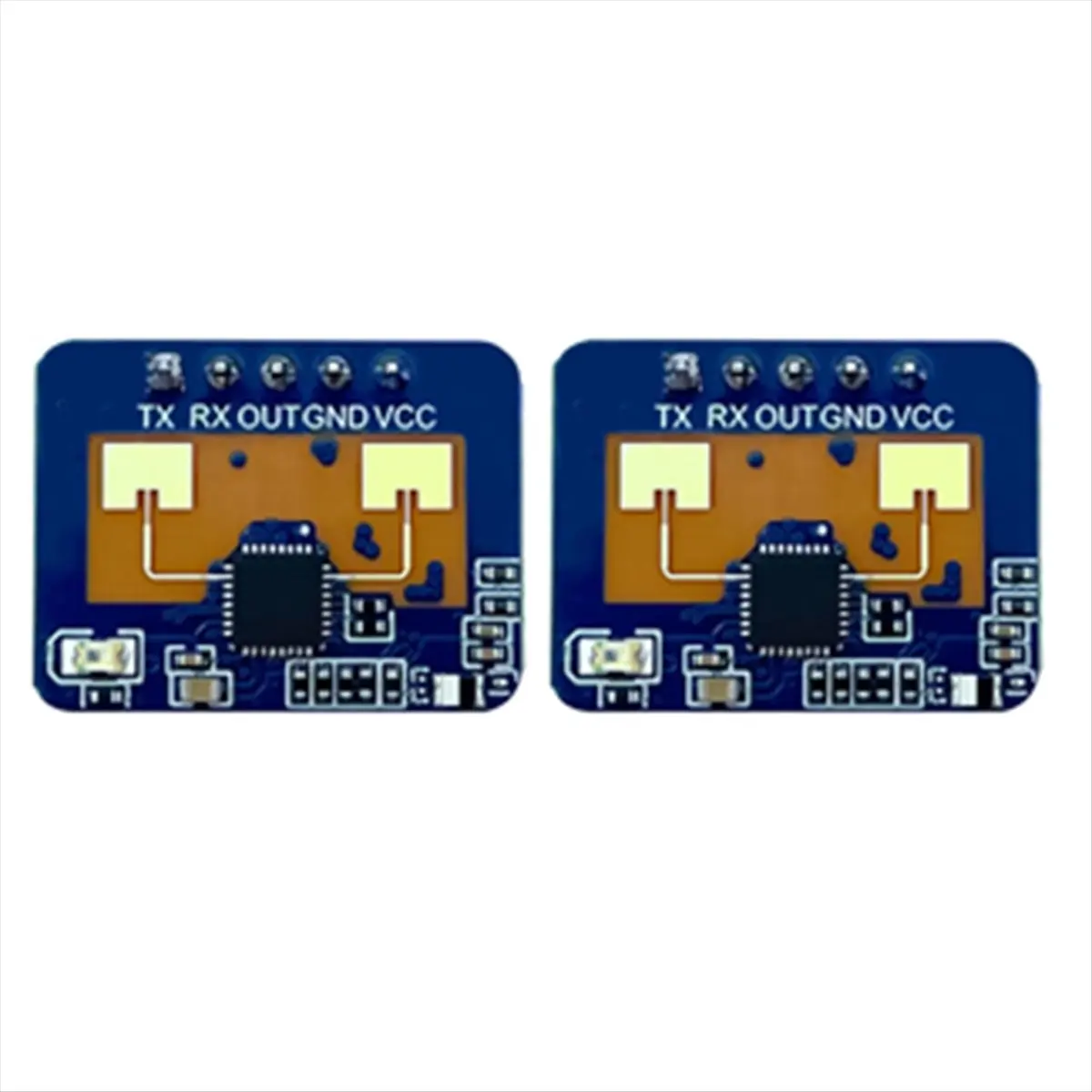 ABGN 2Pcs 24G MmWave HLK-LD2410C 인간 존재 레이더 센서 모션 감지 모듈