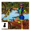 Women's Custom New Pro Triathlon Breathable Short Sleeve Cycling Jersey Suit Ladies Gel Pad Bicycle Triathlon Jumpsuit sets 1