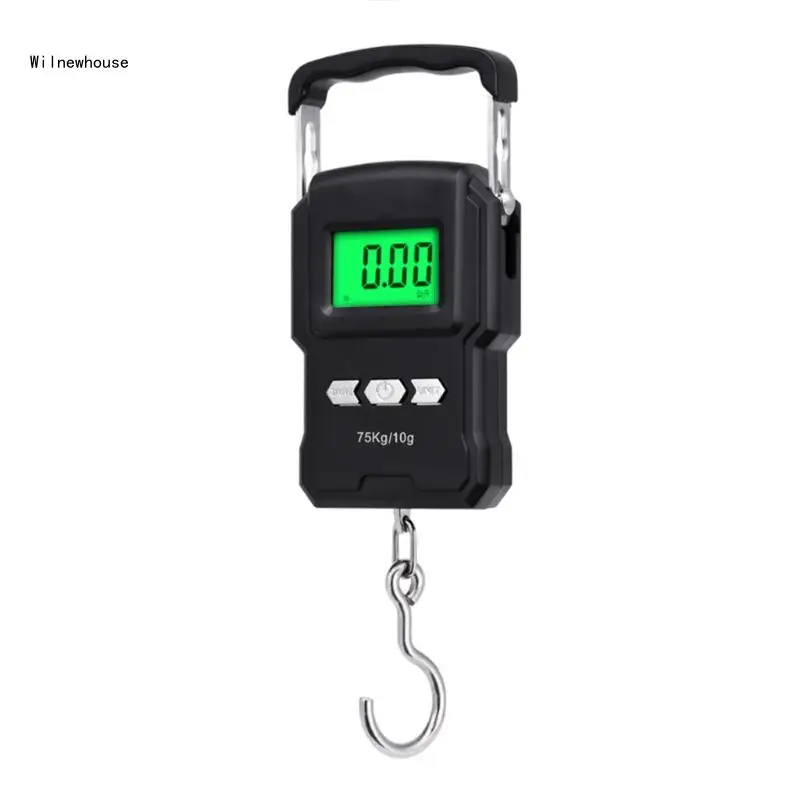 

Luggage Scale Electronic Digital Fishing Postal Hanging Hook Scale Portable Digital Travel Suitcase Scales Dropship