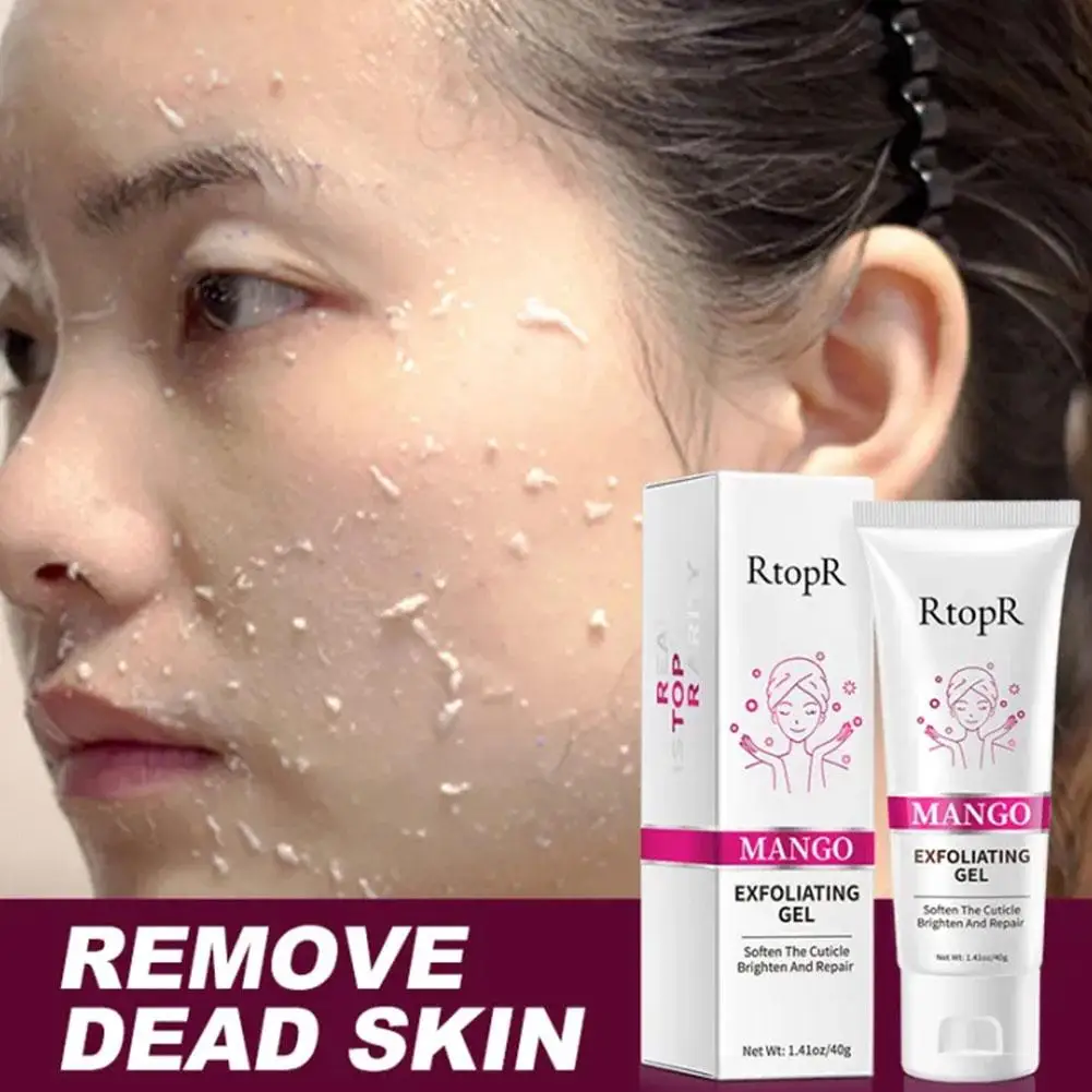 Facial Exfoliant Face Exfoliating Cream Skin Care Whitening Moisturizer Repair Facial Scrub Cleaner Acne Blackhead Treatment Remove Face Cream