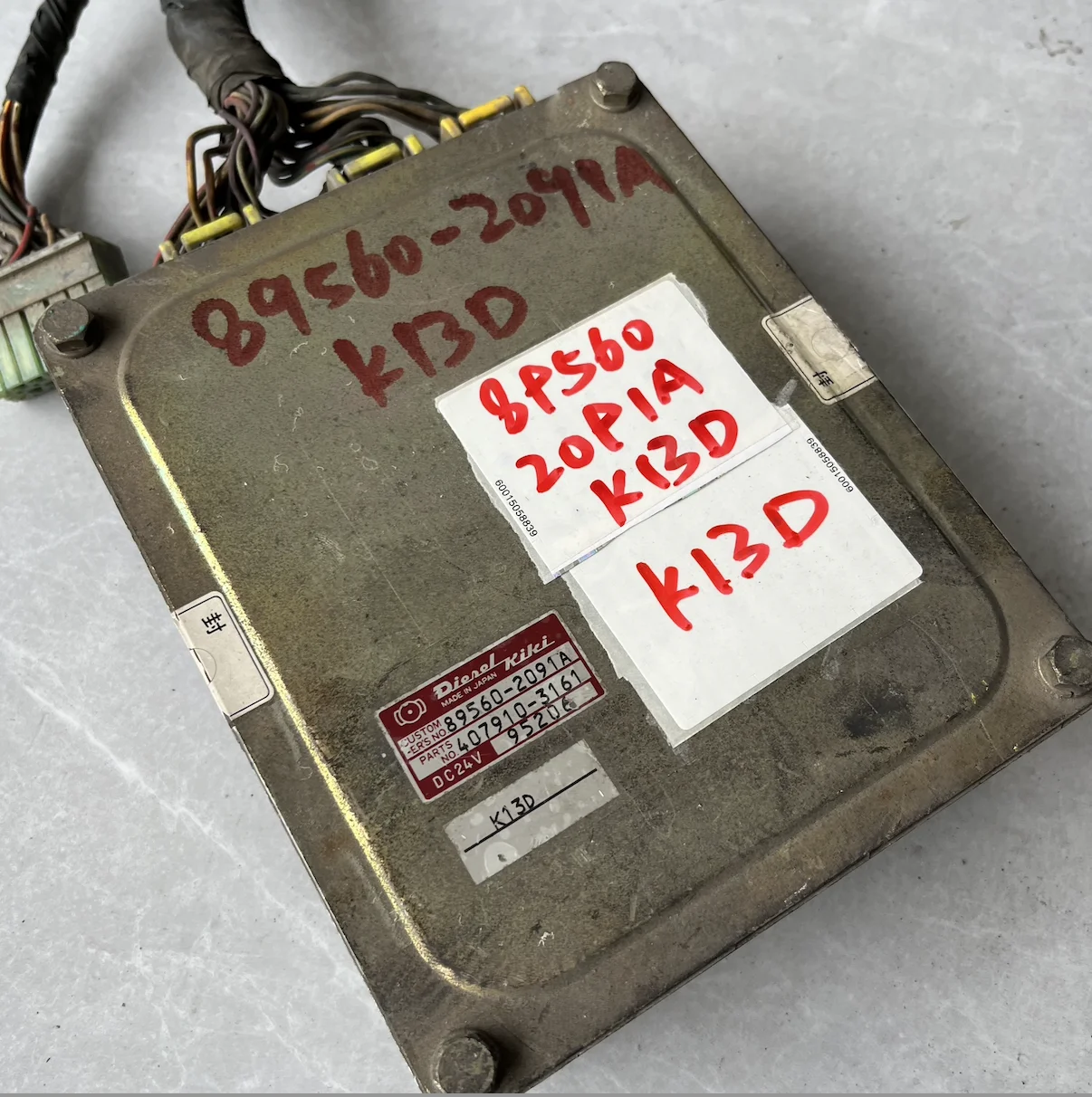 HINO PROFIA 트럭 K13D 엔진 ECU ECM 카운트 유닛, 89560-2091A, 895602091A, 407910-3161, 4079103161