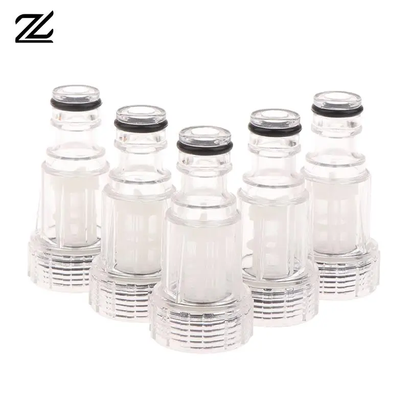 Plastic Machine Water Filter High-pressure Connection For Karcher K2 K3 K4 K5 K6 K7 Series Pressure Washers Car Washing 2/5Pc