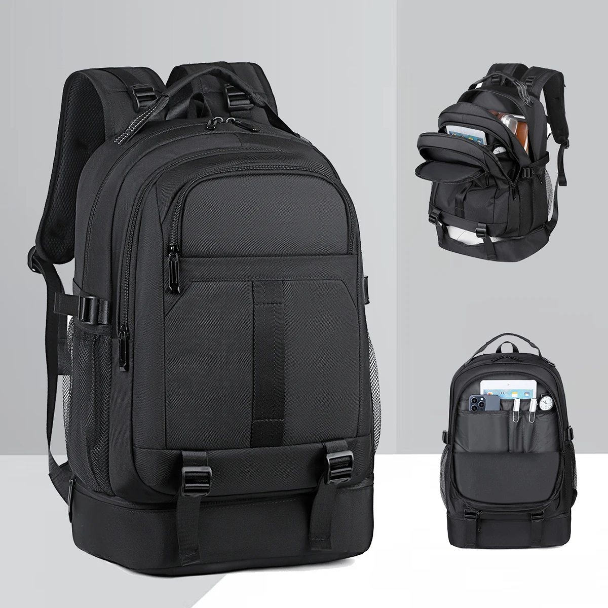 Backpack for Men, Business Commuting, Travel, Computer Bag, Large Capacity Outdoor Backpack, Casual Bag, Business Trip, Student Bag, Female High School Student