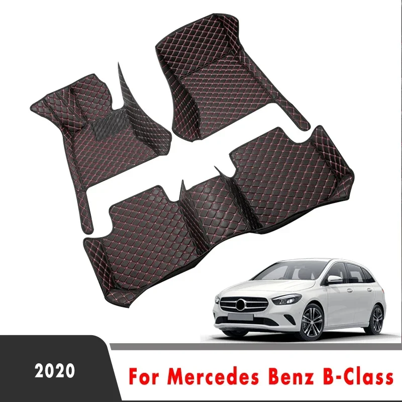 

Car Floor Mats For Mercedes Benz B-Class B Class 2023 2022 2021 2020 Carpets Waterproof Foot Pads Styling Interior Accessories