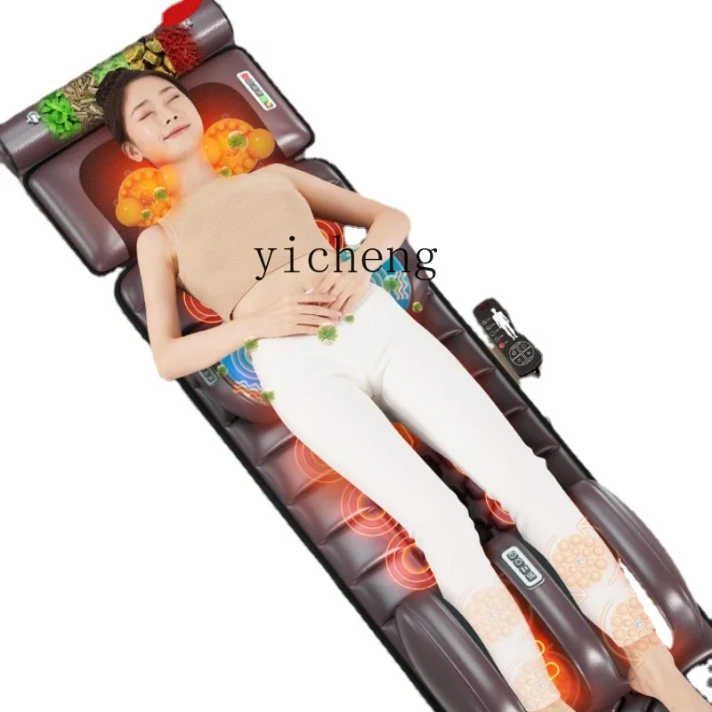 

ZK Neck Massager Neck Waist Back Multifunctional Massage Mat Home Recliner Electric Mattress