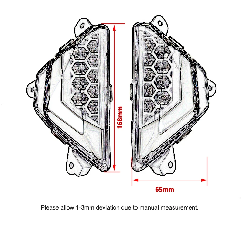 For KAWASAKI NINJA 300 250 400 650 NINJA ZX6R ZX25R ZX4R ZX4RR