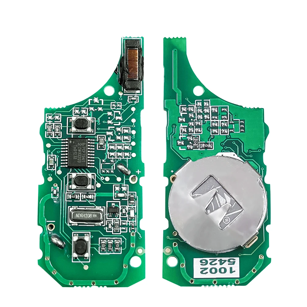 Car Remote Key HU101 Blade 433Mhz ID46 Chip Auto Smart Flip Blank Key for Land Rover LR3 Range Rover Sport Discovery