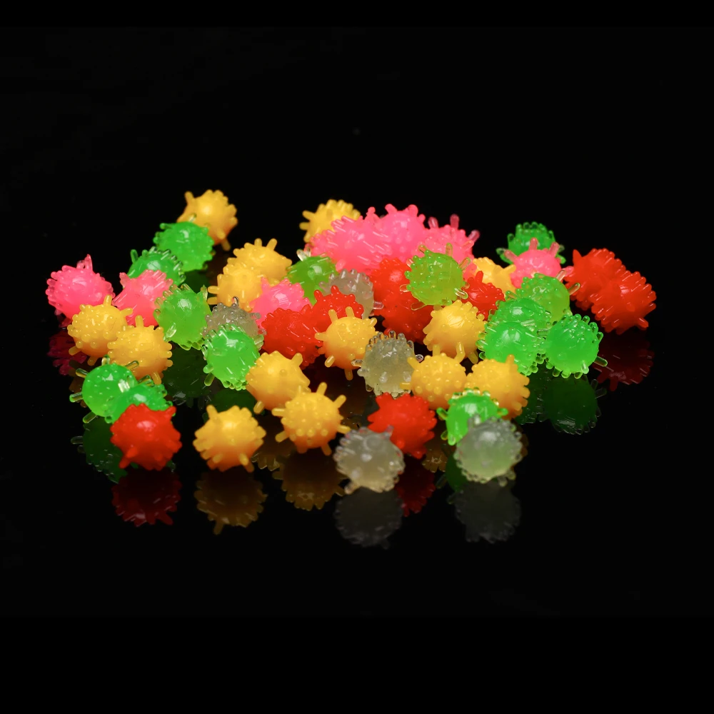 ICERIO 20 Stück/Beutel Karpfen Pop-Up Schwimmende Boilies Elastische Maisgeschmack-Köder Grundangelmaterial Salzwasser Süßwasser – Detail 10