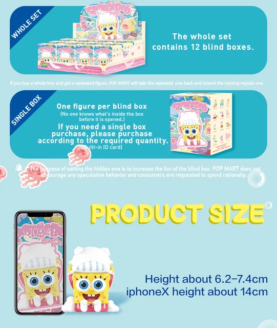 SpongeBob: Pajamas Party Blind Box Series by POP MART – Strangecat Toys