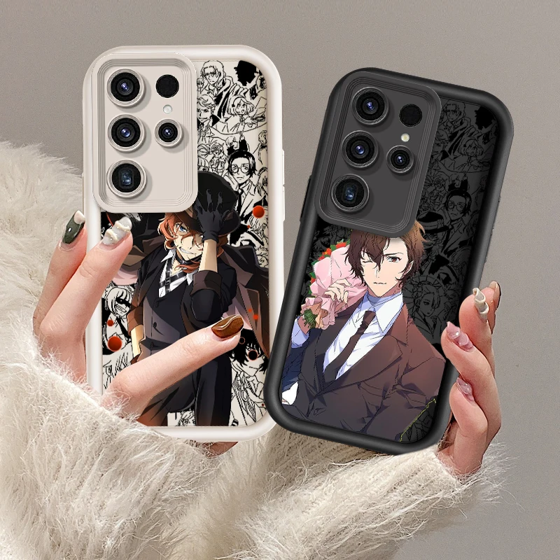 Anime Bungo Stray Dogs Per Samsung Note 20 S24 S23 S22 S21 S20 Ultra Plus Fe A25 A23 A22 A15 A31 5G Eye Ladder Tpu Phone Case