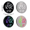 RGB LED Digital Wall Clocks Intelligent Wifi App Control Temperature Date Week Display Multi-functional Electronic Alarm Clock 6