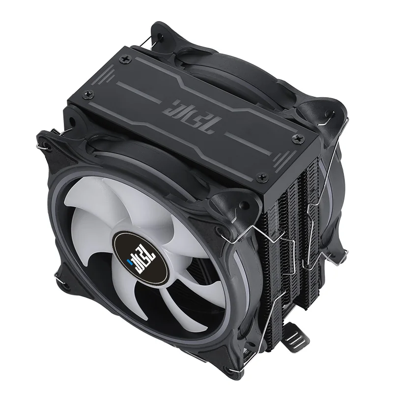 Tubo de Cobre Cpu Radiador Pwm 120 mm Argb Cpu Ventilador para Intel Lga 115x1200 1700 1356 Amd Am4 x 79x99 2011motherboard Cpu Radiador 6 - Imagem 2