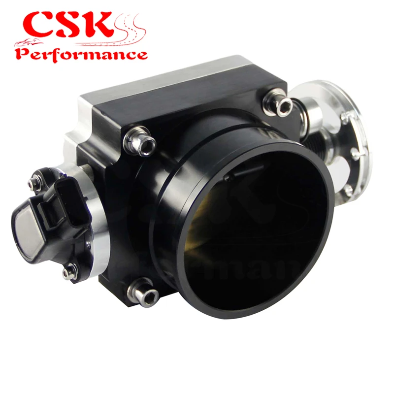 

90mm Reverse Throttle Body+TPS Fit For Toyota Supra 1JZGTE JZA70 2JZGTE JZA80