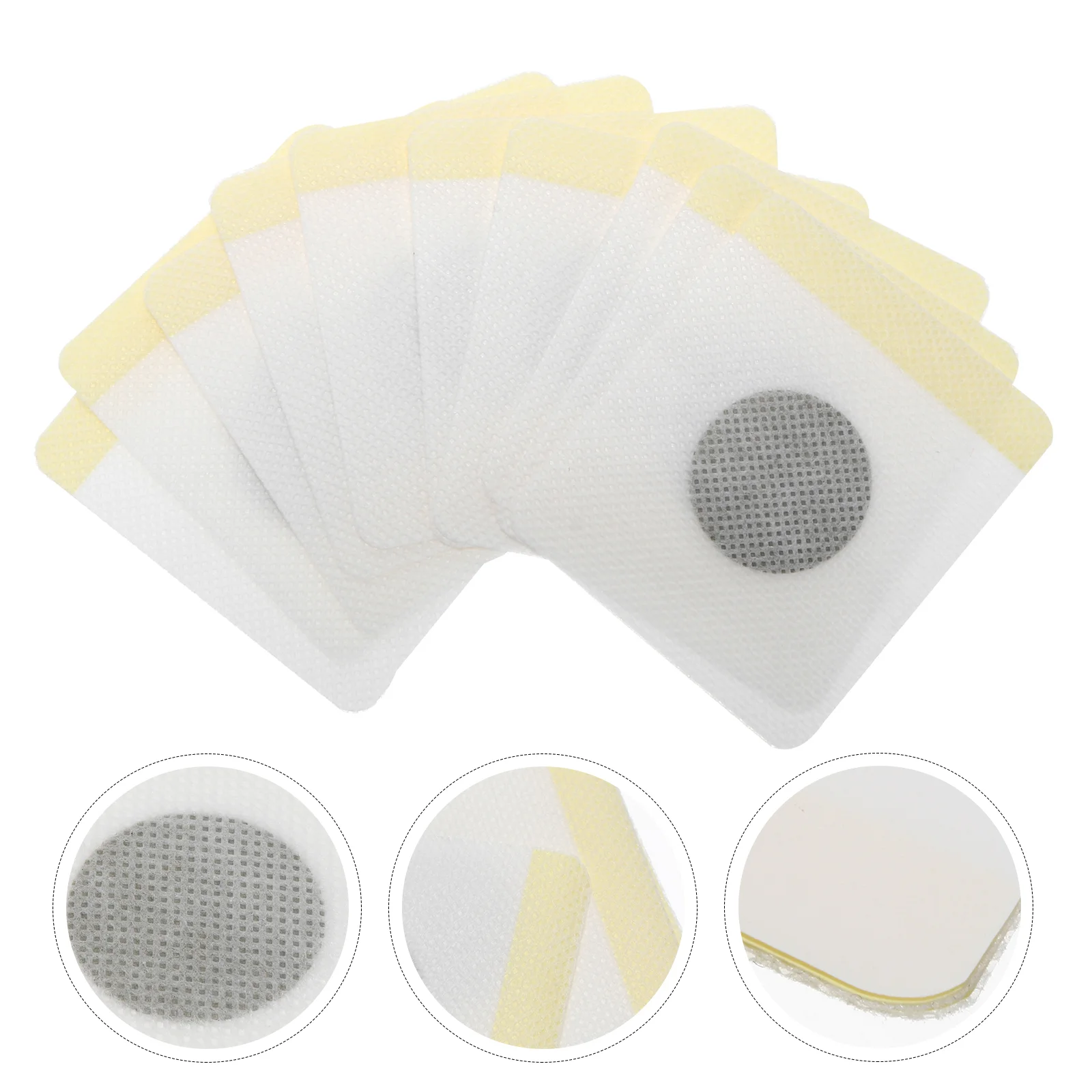 10 Pcs Stickers Weight Loss Abdomen Navel Tightening Patch White Slimming