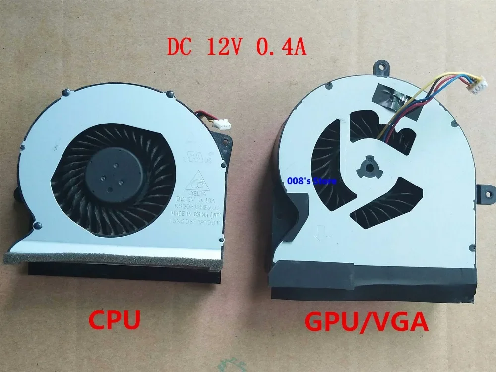 PCC Radiator GPU Cooler Fan/Heatsink DC 12V 0.4A For ASUS ROG G751 JY JT JZ JL JM G751JT G751JZ G751JL G751JM G751JY G751M PC