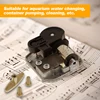 Zinc Alloy Wind up Musical Movement DIY Music Box Parts Doll Making for Home Desk Tabletop Ornament Kids Gift - Over the Rainbow 2