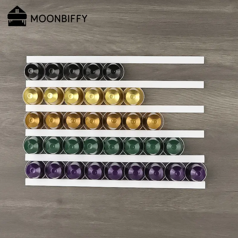 Adatto Per Portacapsule Caffè Nespresso Dolce Gusto Vertuoline Per Qualsiasi Cialde Di Caffè Cialde Di Caffè Scaffale Portacapsule