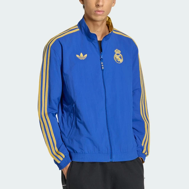 Veste de sport de football double face pour homme Adidas Genuine Clover JZ2236 1