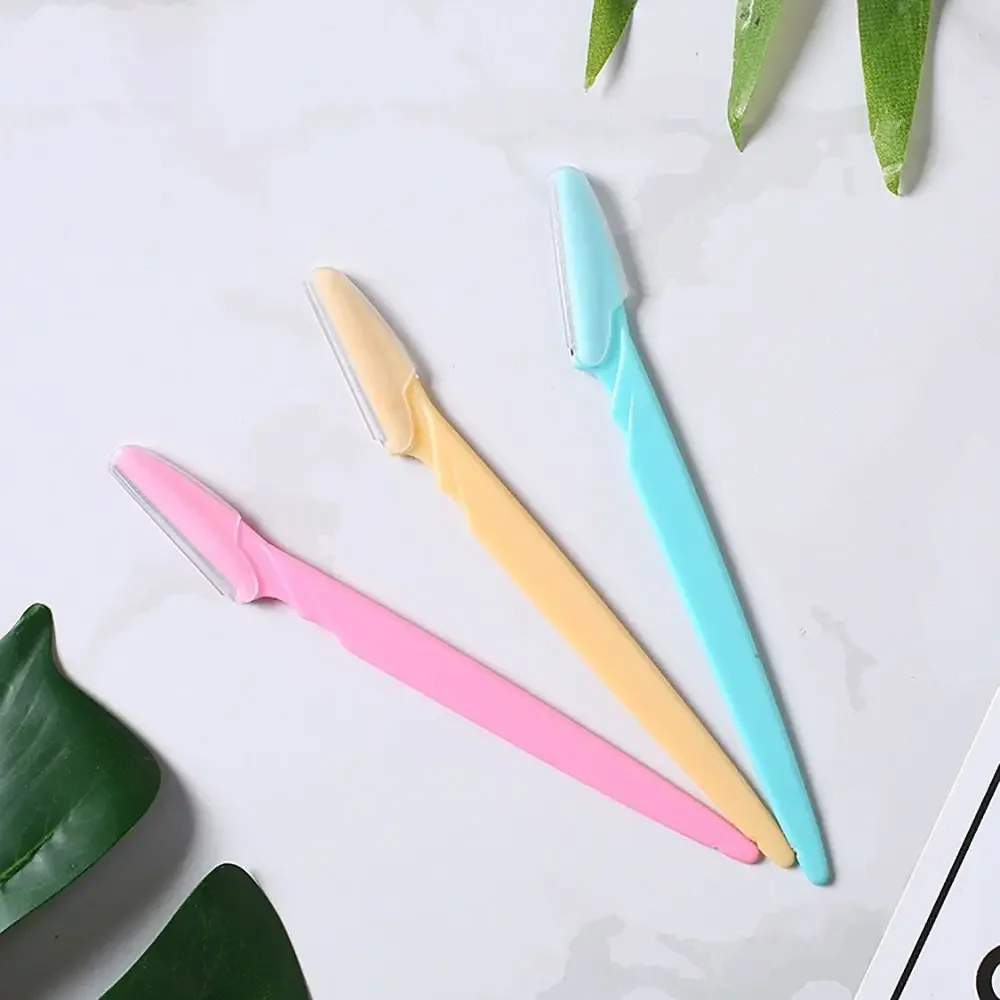 3pcs Eyebrow Trimmer Eyebrow Razor Shaver Blade Eye Brow Shaper Facial Hair Remover Face Razor for Women Beauty Makeup Tools eyebrow trimmer set eyebrow trimmer eyebrow razor set eyebrow razor eyebrow trimmer blade