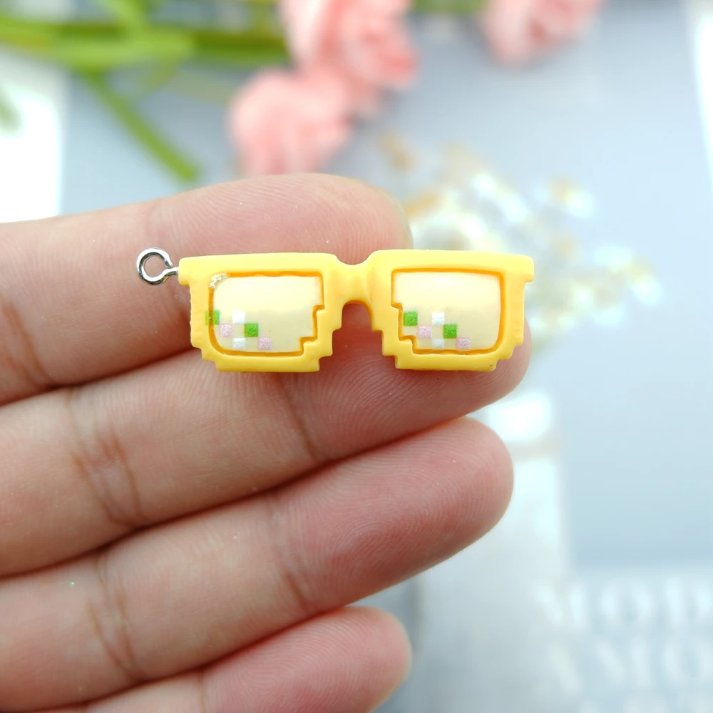 Sunglasses Charms for Jewelry Making Diy Earring Bracelet Pendant Accessories Findings Phone Making Bulk Wholesale - 4