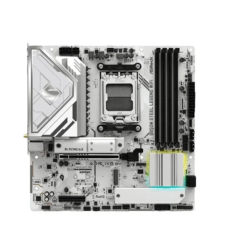 ASROCK B850M STEEL LEGEND WIFI AMD B850 Micro ATX 3