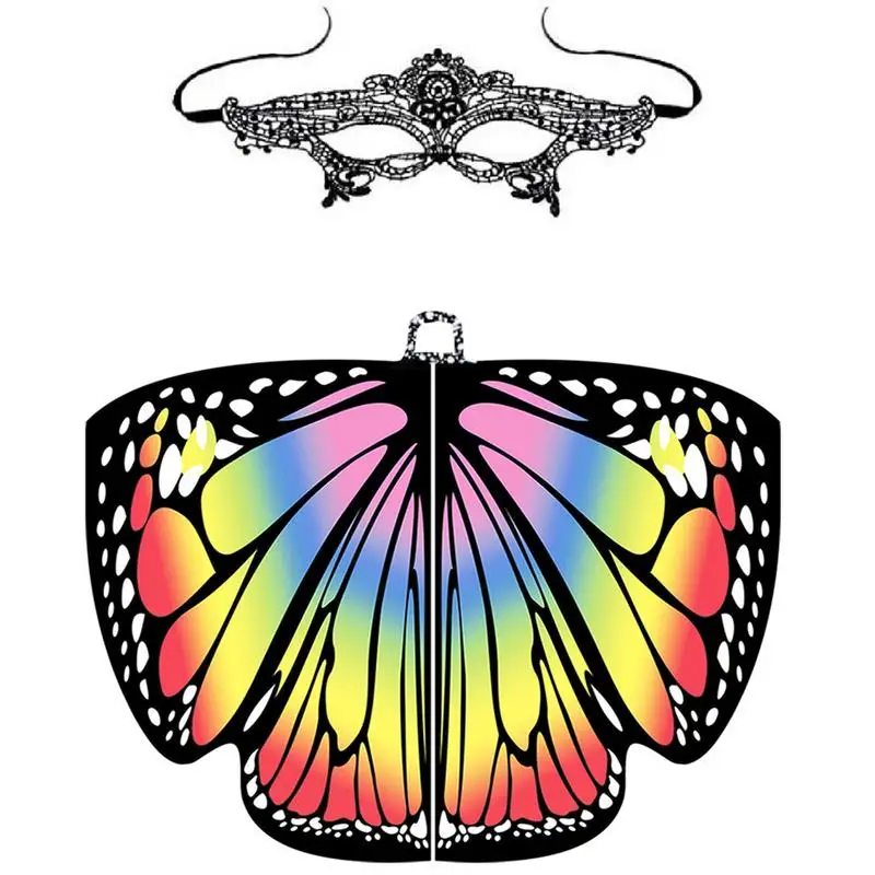 

Женская Бабочка, искусственная бабочка, крылья, накидка, искусственная Бабочка для платья на Хэллоуин, аксессуар для костюма