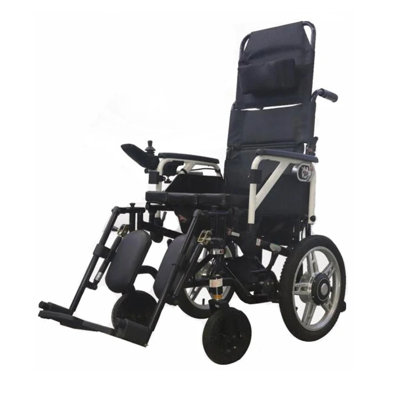 Small Light weight Portable aluminum alloy HE-703 Electric Wheelchair Foldable Power Wheel chair with lithium battery