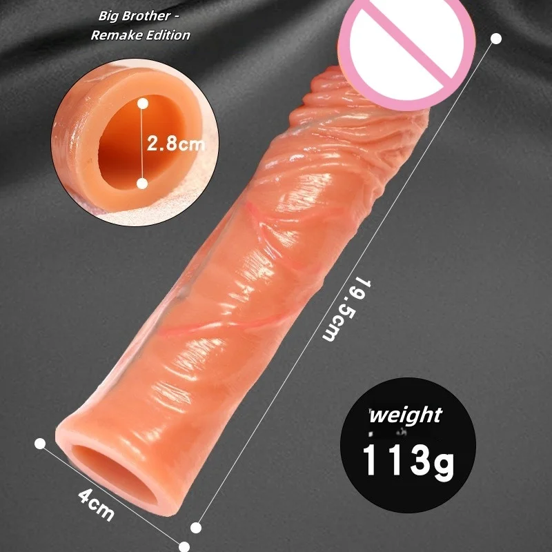 Sex Shop For Men Granular Stimulation Sleeve For Penis Enlarger Ejaculation Delay Bdsm Cock Extension Rings Erotic Toy In Couple