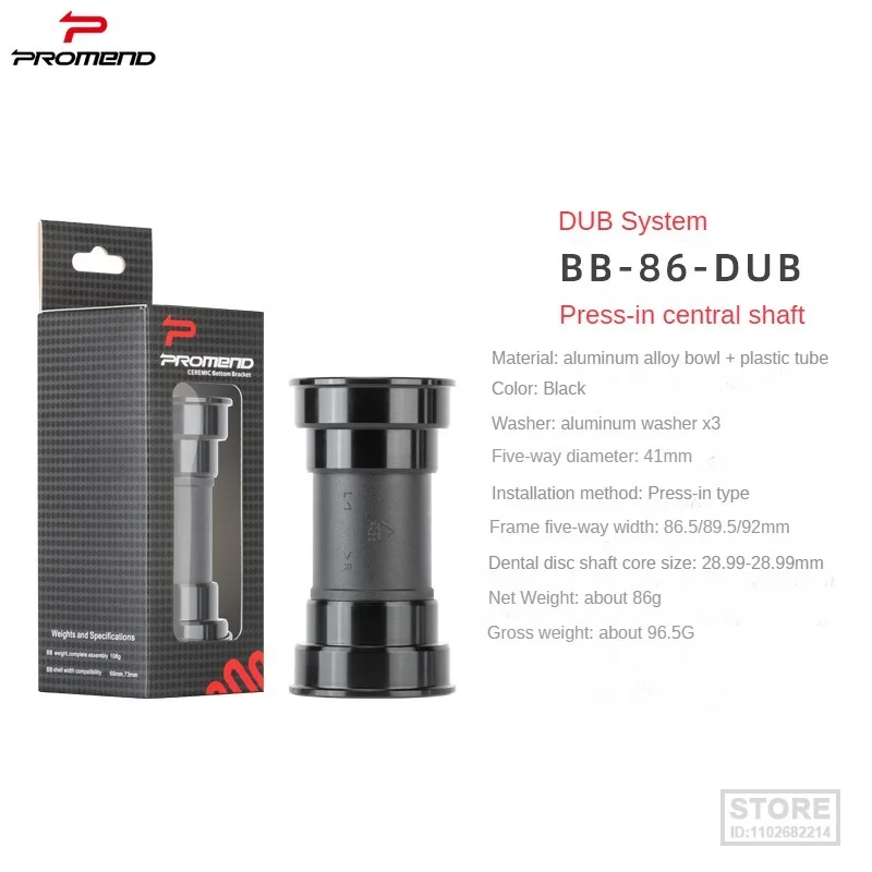 Bicycle Bottom Bracket PROMEND SRAM DUB BSA 68/92mm BB92 BB91 for Sram Gx Nx Sx Crankset MTB Bike