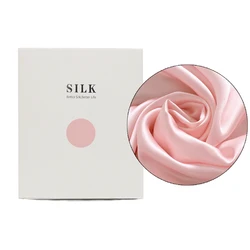 Luxurious 100% Pure Mulberry Silk Pillowcase with Hidden Zipper - Soft, Breathable, and Skin - Friendly - 50×70cm (Light Pink)