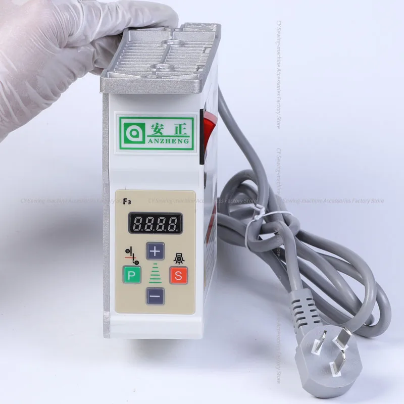 Energy-Saving Motor 220V Industrial Brushless Mute AC Servo Motor 550W 650W 750W 1100W Flat Lockstitch Double Needle Sew Machine 4