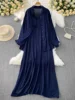 110080-c36fba.jpg Robe chemise pour femmes musulmanes, ensemble deux pièces, costumes modestes solides, Ensemble musulman du Ramadan, Maroc, dubaï, Abayas, tenues islamiques Jalabiya