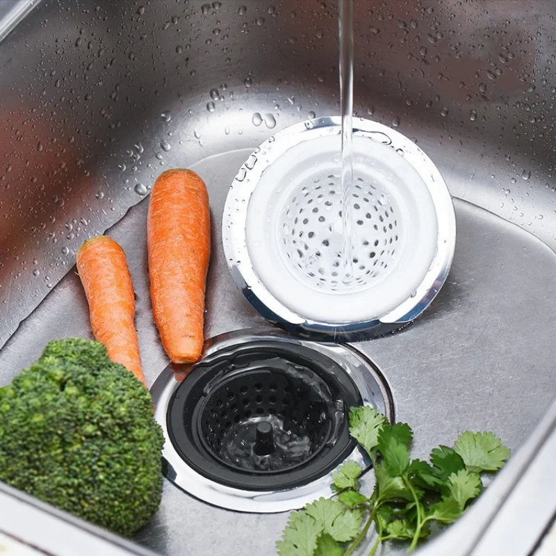 Kitchen Sink Basin Filter Strainer Sewer Floor Drain Cover Shower Hair Catcher Stopper Waste Peel Net for Bathroom Accessories