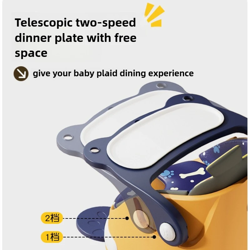  식사 의자 어린이 식사 의자 휴대용 의자 다기능 학습 앉아 집  식탁