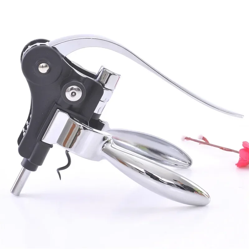 New BPA FREE Zinc Alloy Rabbit Shape Environmental Plating Stainless Steel Red Wine Rabbit Head Opener Gift Box Sets Wine Opener Set