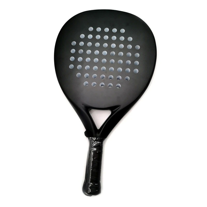 

Carbon Beach Tennis Paddle Racket Professional Full Soft EVA Face Tennis Racket Unisex Equipment