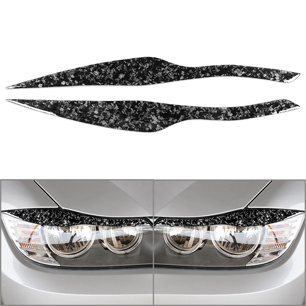 

1 пара, накладки на автомобильные фары для BMW E90 E91 3 серии 2005 2006 2007 2008 2009 2010 2011 2012