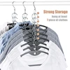 7 Hanging Hole Wardrobe Multi-port Support Circle Clothes Chain Hooks Clothing Drying Rack Hangers Home Storage 2