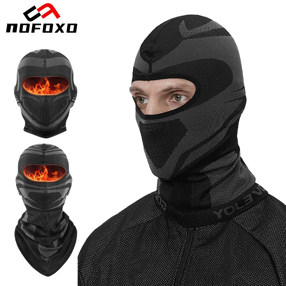 Windproof Fleece Balaclava for Cycling Cold Weather
