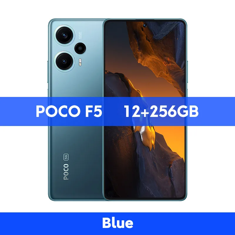 Xiaomi POCO F5 12+256GB Blue smartphone 12+256GB Blue